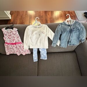 Girls clothing lot size 5T